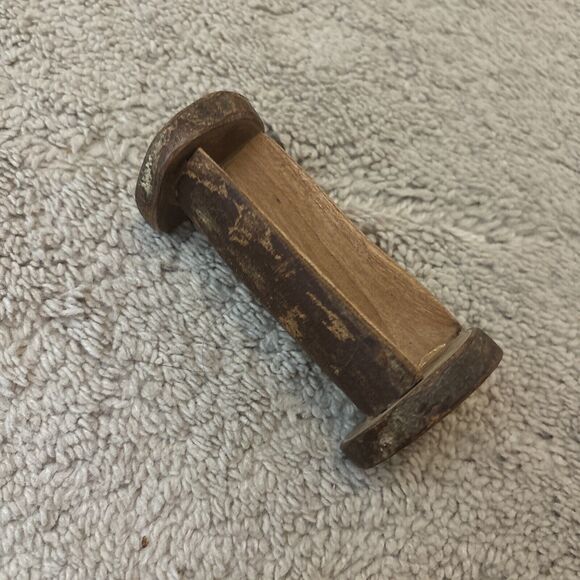 Unique Solid Wooden Miniature Doll decor furniture handmade Bench - Picture 2 of 10